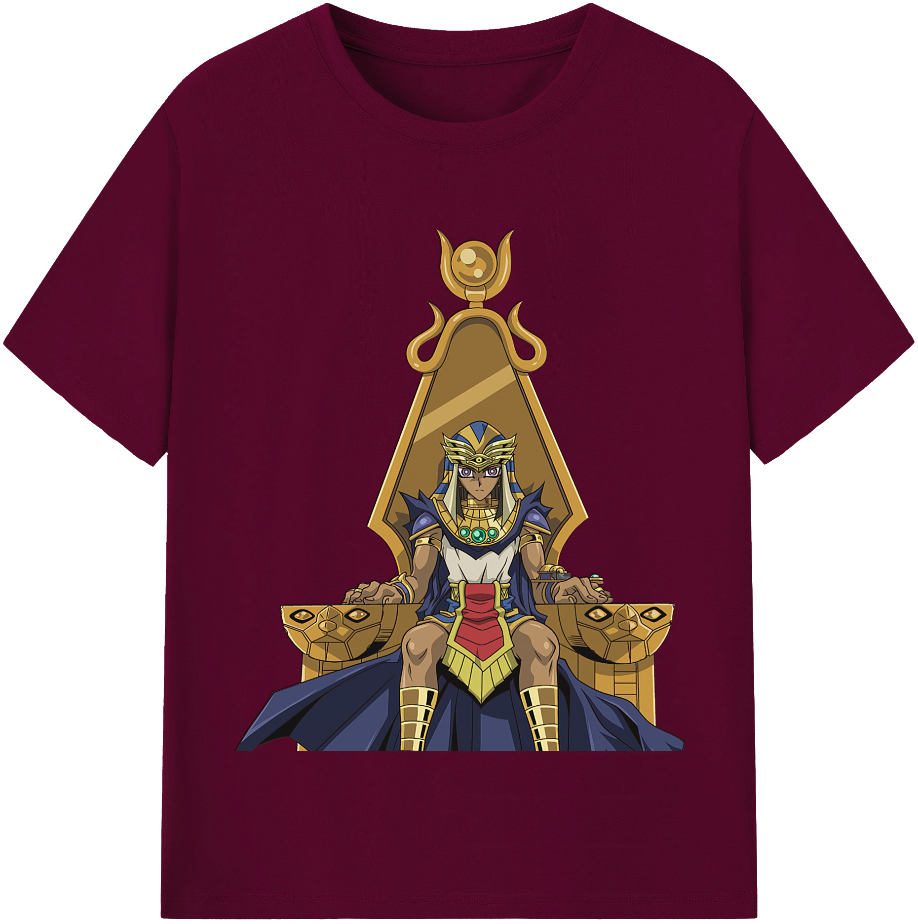 （画像用） 遊☆戯☆王 Yu-Gi-Oh! レディースカジュアルプリントTシャツ（綿100％）